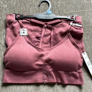 Tahari seamless bra set